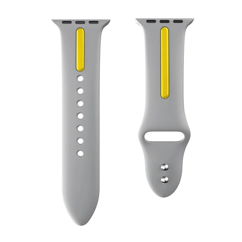 Großartig Apple Watch Series 1-3 42mm Silikon / TPU armband