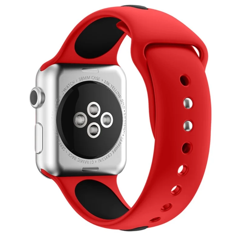 Großartig Apple Watch Series 1-3 42mm Silikon / TPU armband