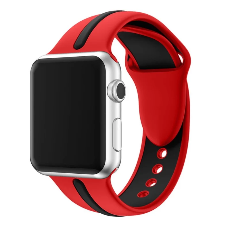 Großartig Apple Watch Series 1-3 42mm Silikon / TPU armband