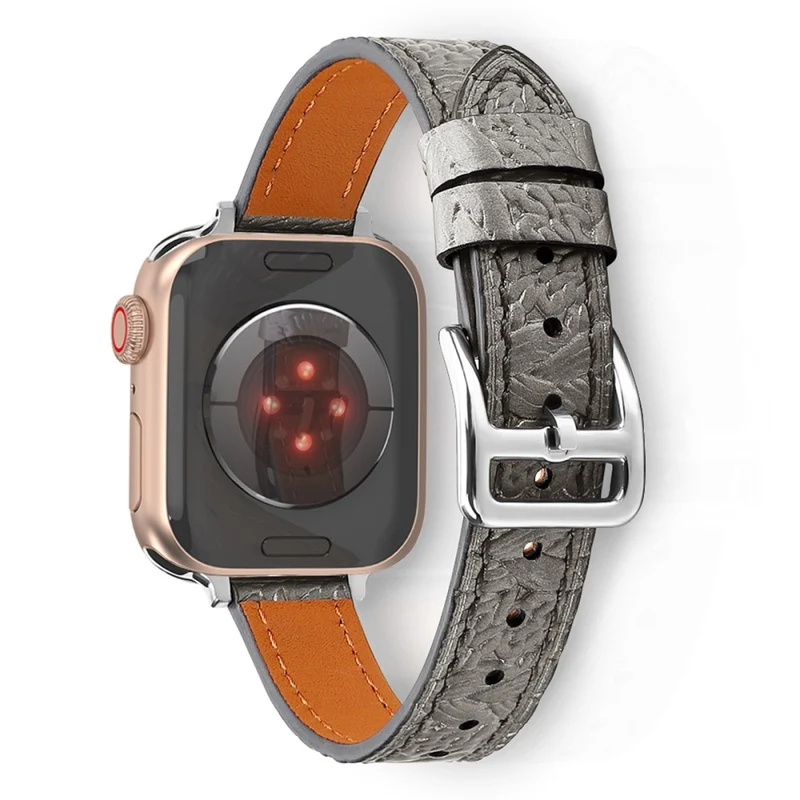 Sehr elegant Apple Watch Series 7 45mm Echtes Leder armband
