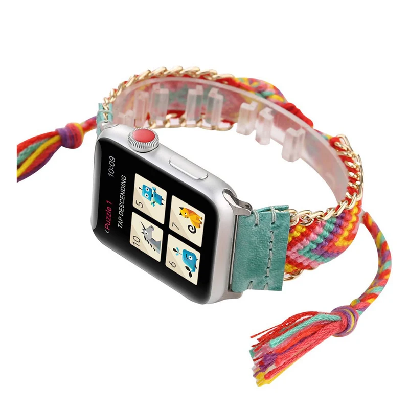 Zeitlos Apple Watch Series 4 44mm Textil / Nylon armband