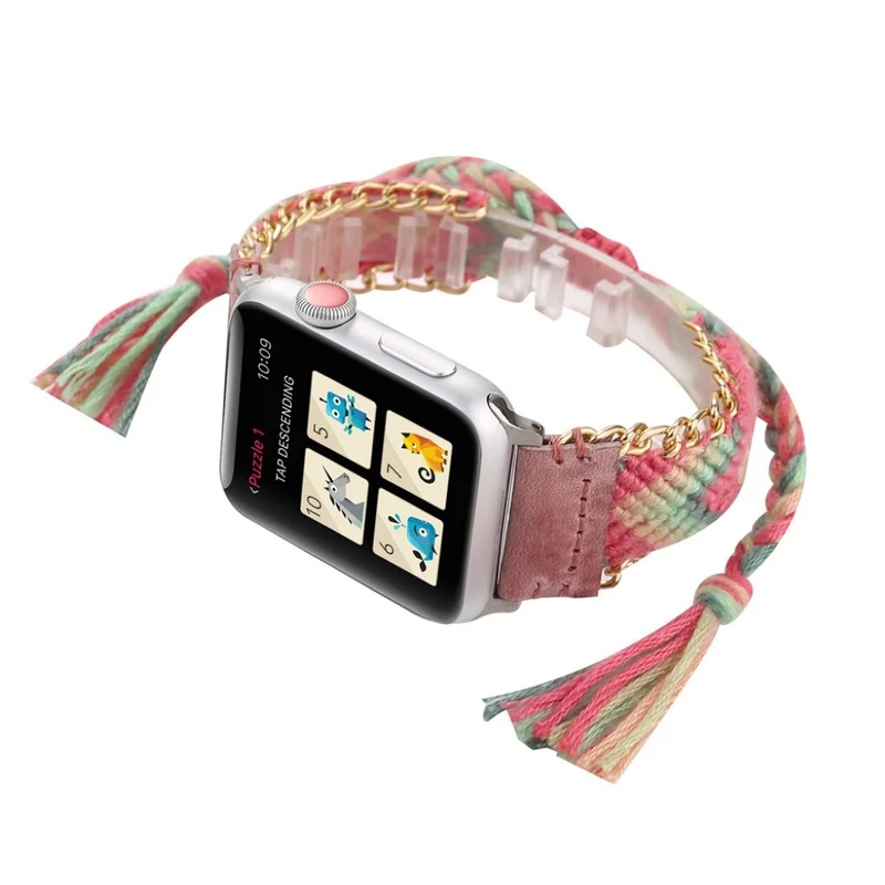 Zeitlos Apple Watch Series 4 44mm Textil / Nylon armband