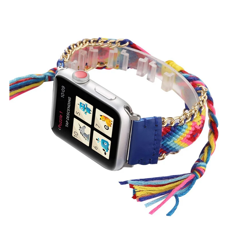 Zeitlos Apple Watch Series 4 44mm Textil / Nylon armband