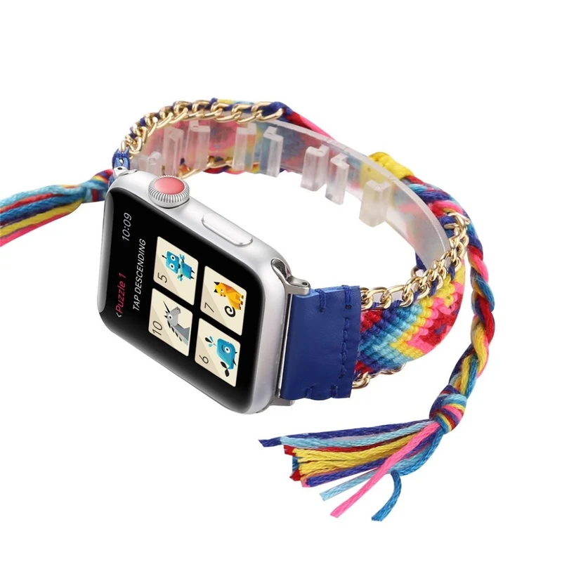 Zeitlos Apple Watch Series 4 44mm Textil / Nylon armband