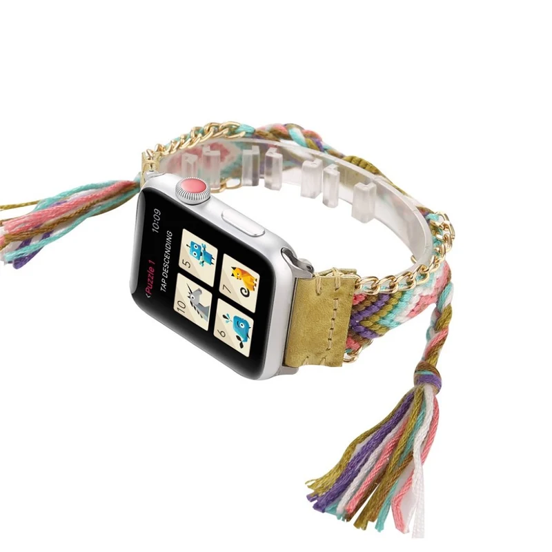 Zeitlos Apple Watch Series 4 44mm Textil / Nylon armband