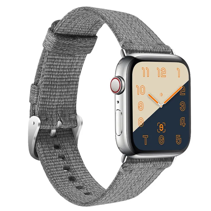 Zeitlos Apple Watch Series 4 44mm Textil / Nylon armband