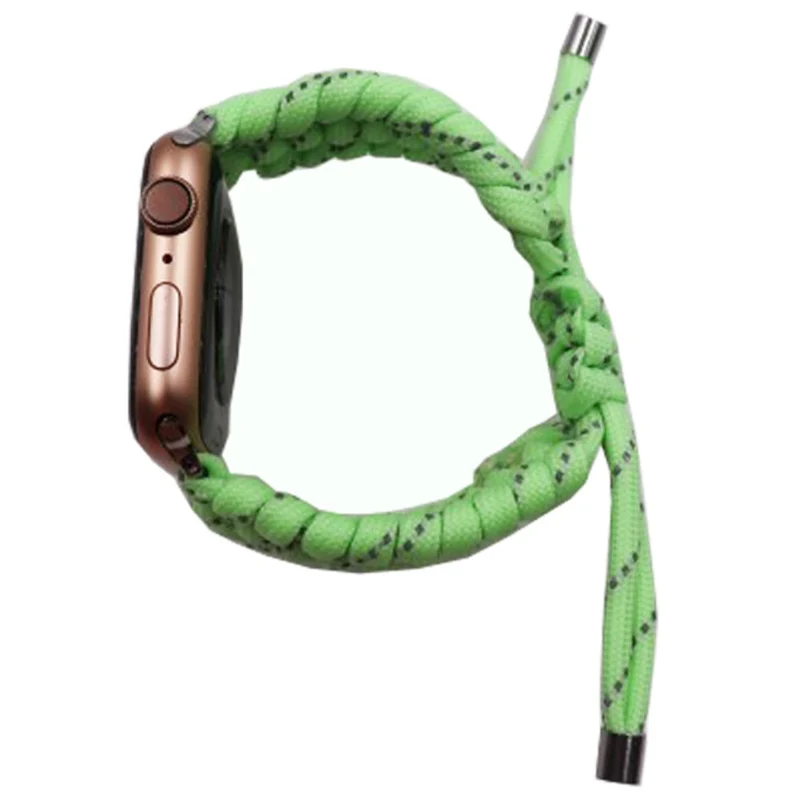 Klassisch Apple Watch Series 7 45mm Textil / Nylon armband