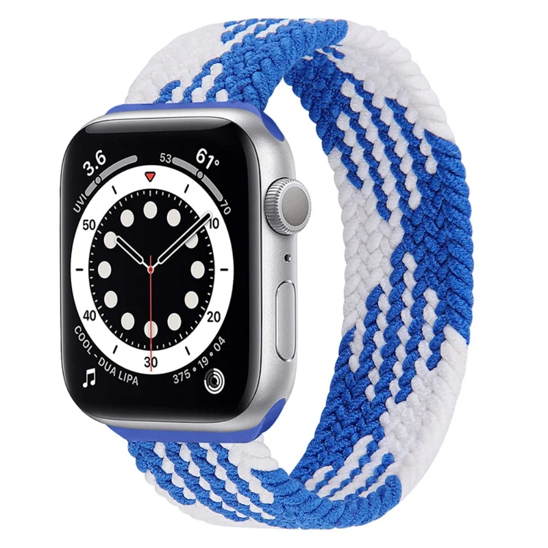 Mega süß Apple Watch Series 7 41mm Textil / Nylon armband - Größe: M