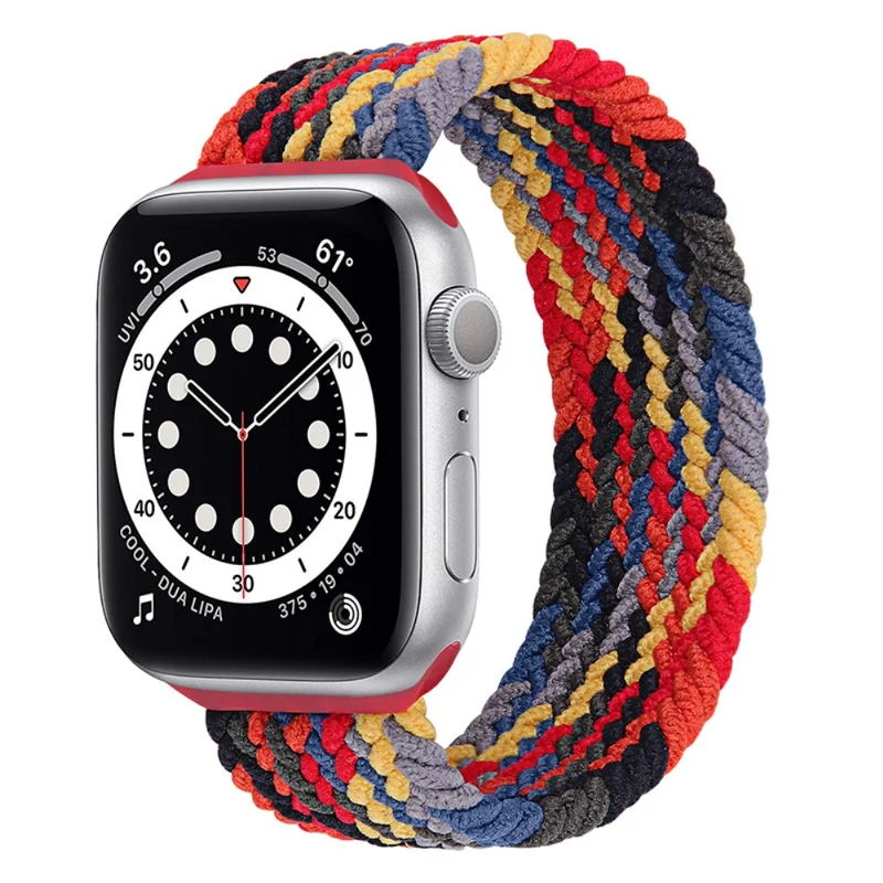 Mega süß Apple Watch Series 7 41mm Textil / Nylon armband - Größe: M
