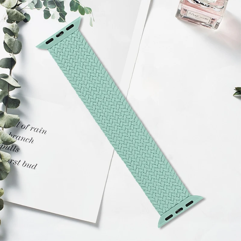 Mega süß Apple Watch Series 7 41mm Textil / Nylon armband - Größe: M