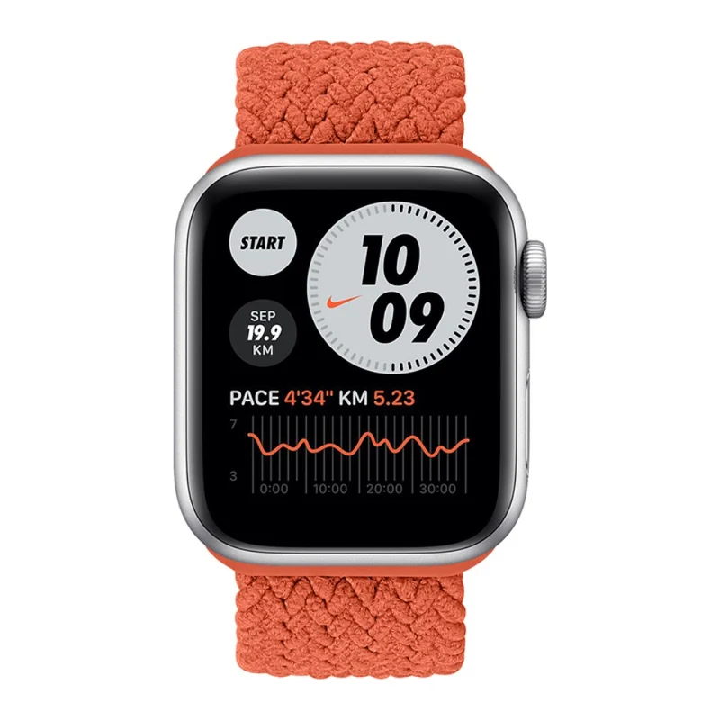 Mega süß Apple Watch Series 7 41mm Textil / Nylon armband - Größe: M