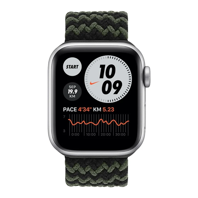 Stark Apple Watch Series 7 41mm Textil / Nylon armband - Größe: L