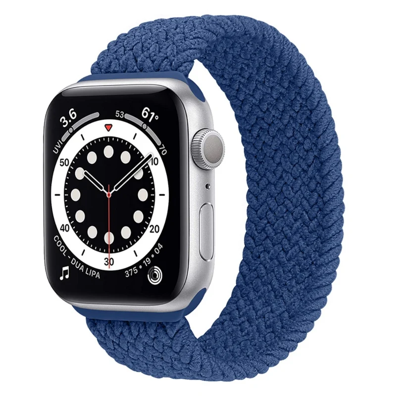 Stark Apple Watch Series 7 41mm Textil / Nylon armband - Größe: L