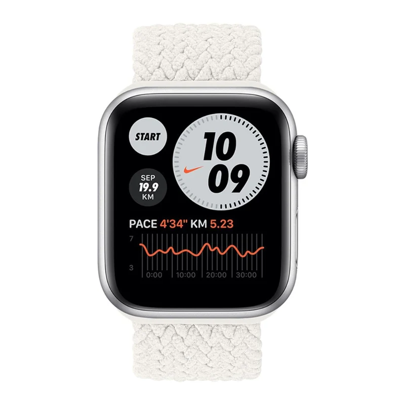 Stark Apple Watch Series 7 41mm Textil / Nylon armband - Größe: L