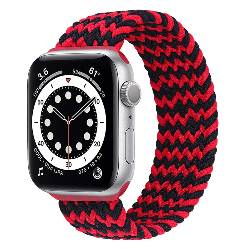 Stark Apple Watch Series 7 41mm Textil / Nylon armband - Größe: L