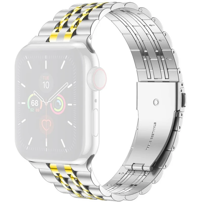Super stylisch Apple Watch Series 7 41mm Metall armband