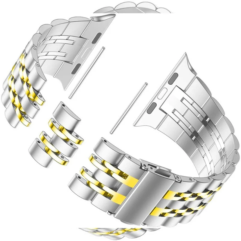 Super stylisch Apple Watch Series 7 41mm Metall armband