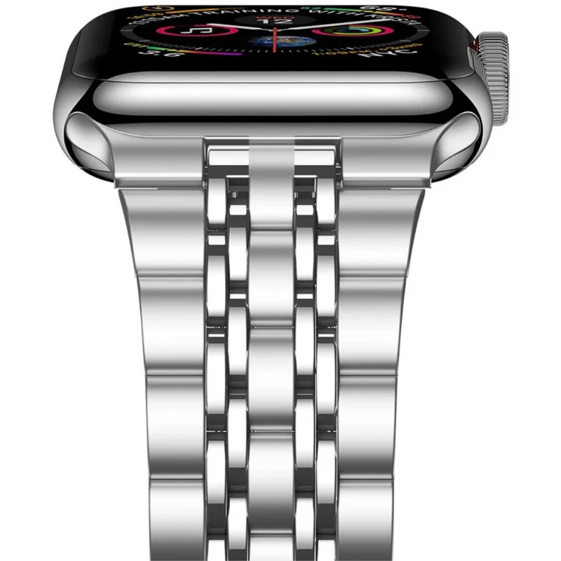 Super stylisch Apple Watch Series 7 41mm Metall armband