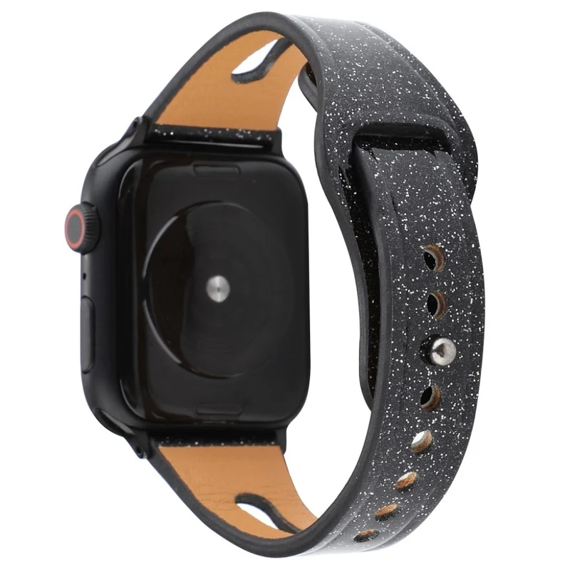 Reizend Apple Watch Series 4 44mm Echtes Leder armband