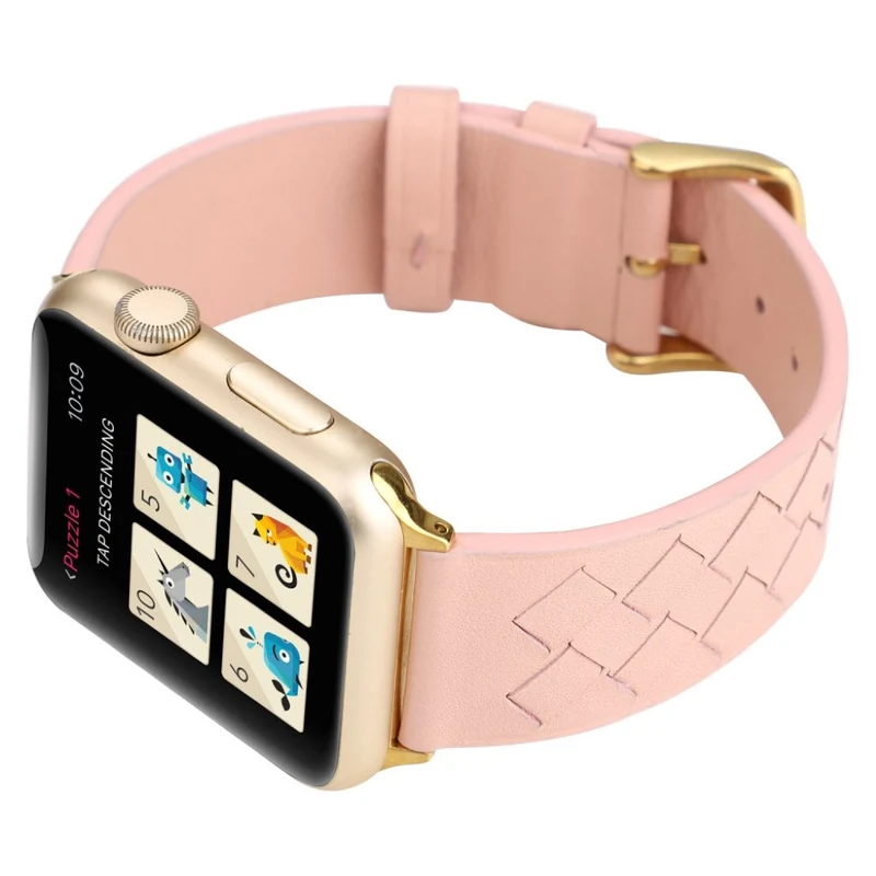 Mega süß Apple Watch Series 4 44mm Echtes Leder armband