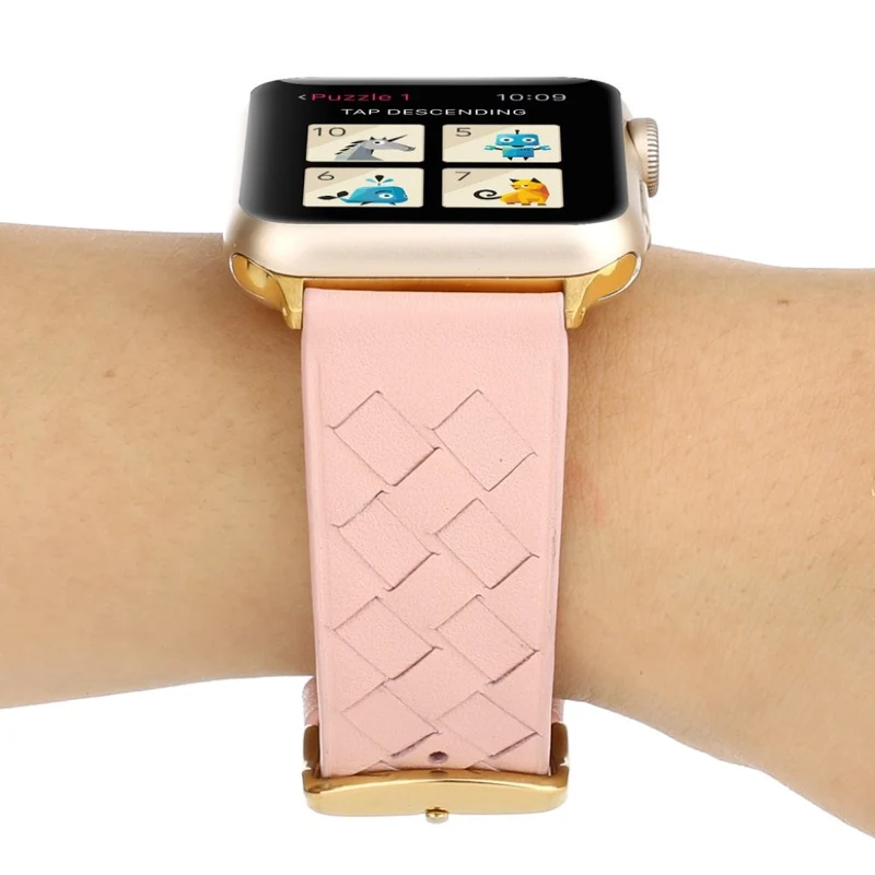 Mega süß Apple Watch Series 4 44mm Echtes Leder armband