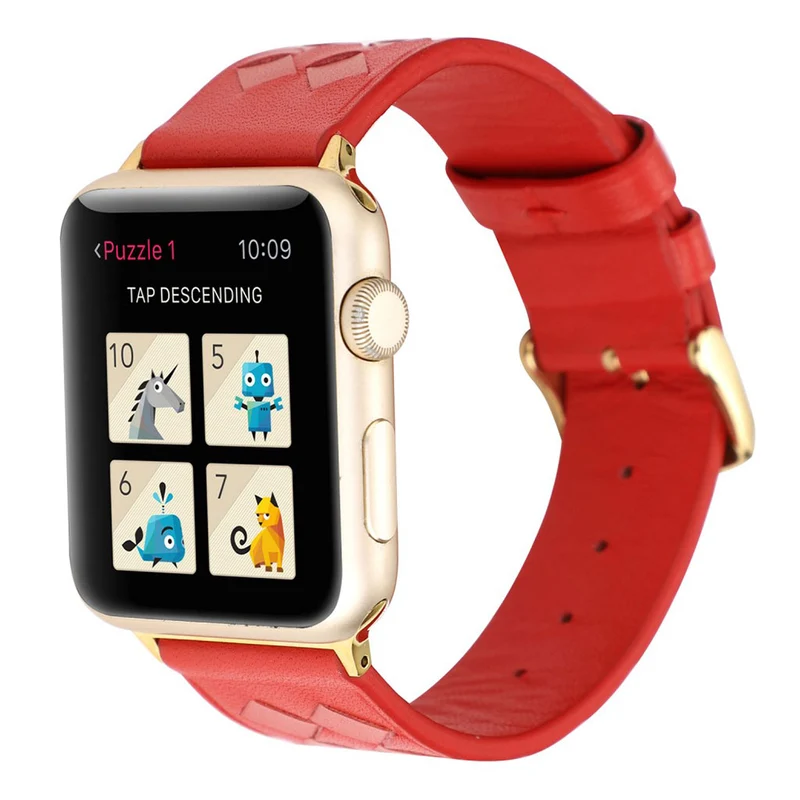 Mega süß Apple Watch Series 4 44mm Echtes Leder armband