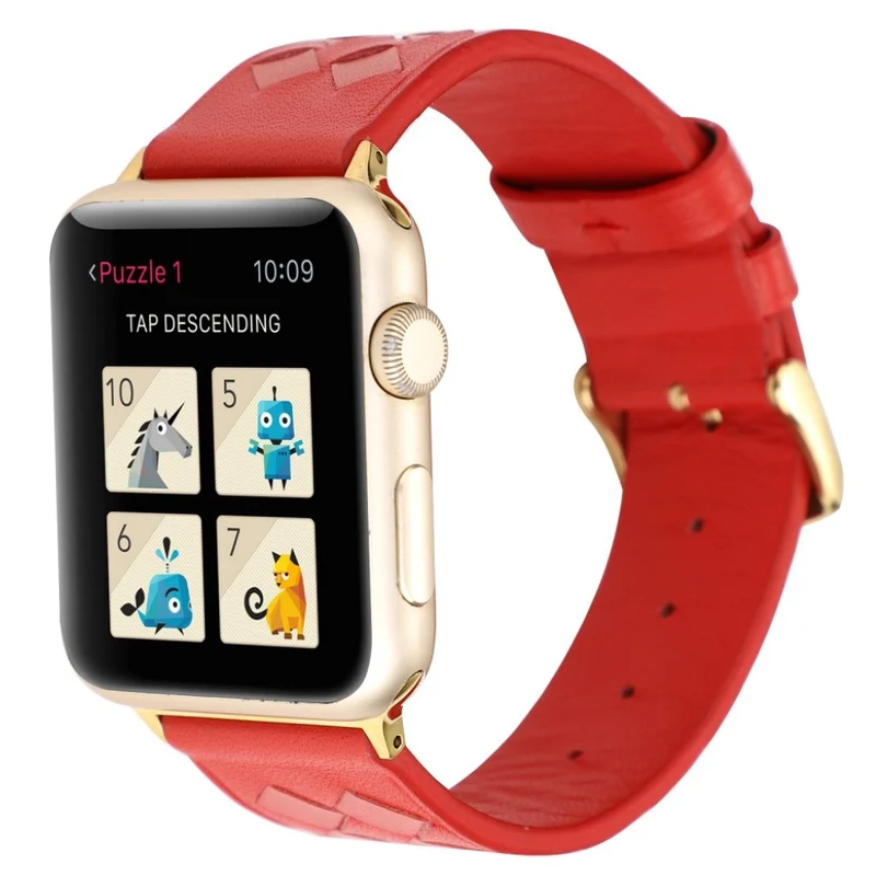 Mega süß Apple Watch Series 4 44mm Echtes Leder armband
