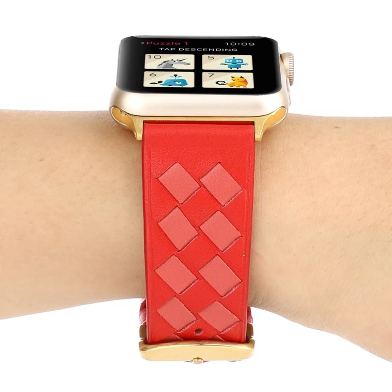 Mega süß Apple Watch Series 4 44mm Echtes Leder armband