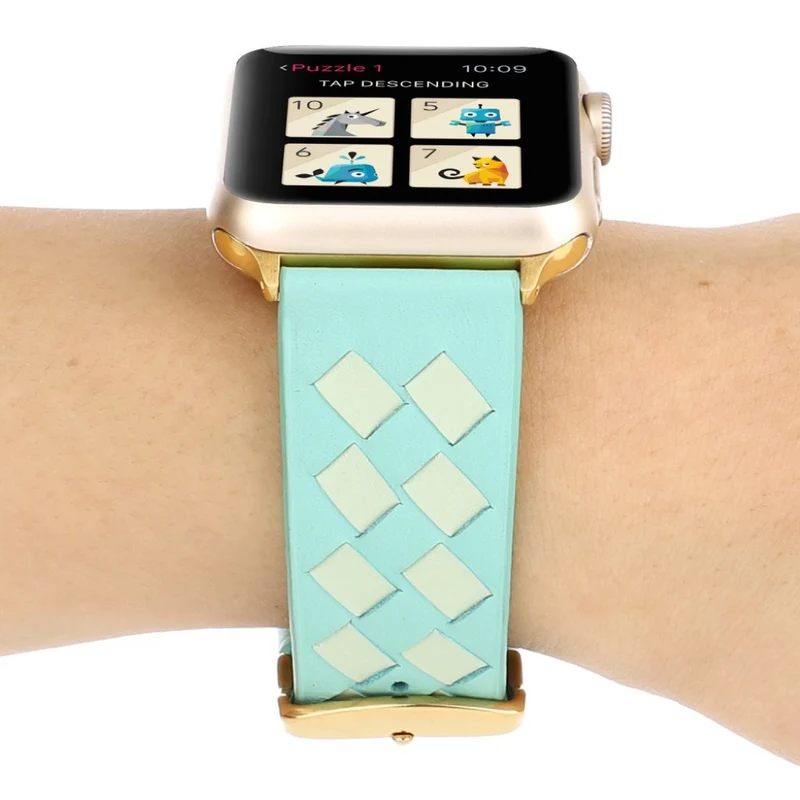 Mega süß Apple Watch Series 4 44mm Echtes Leder armband