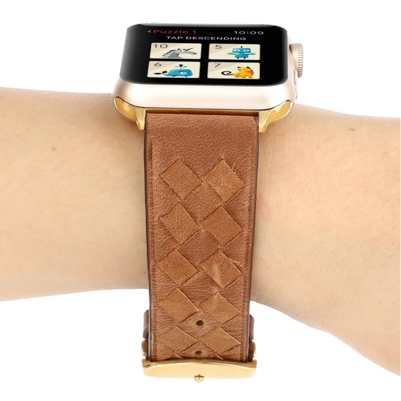 Mega süß Apple Watch Series 4 44mm Echtes Leder armband