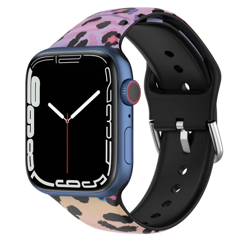 Mega cool Apple Watch Series 7 45mm Silikon / TPU armband