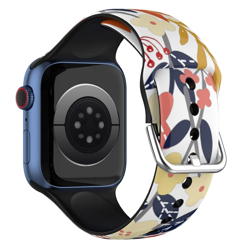 Mega cool Apple Watch Series 7 45mm Silikon / TPU armband