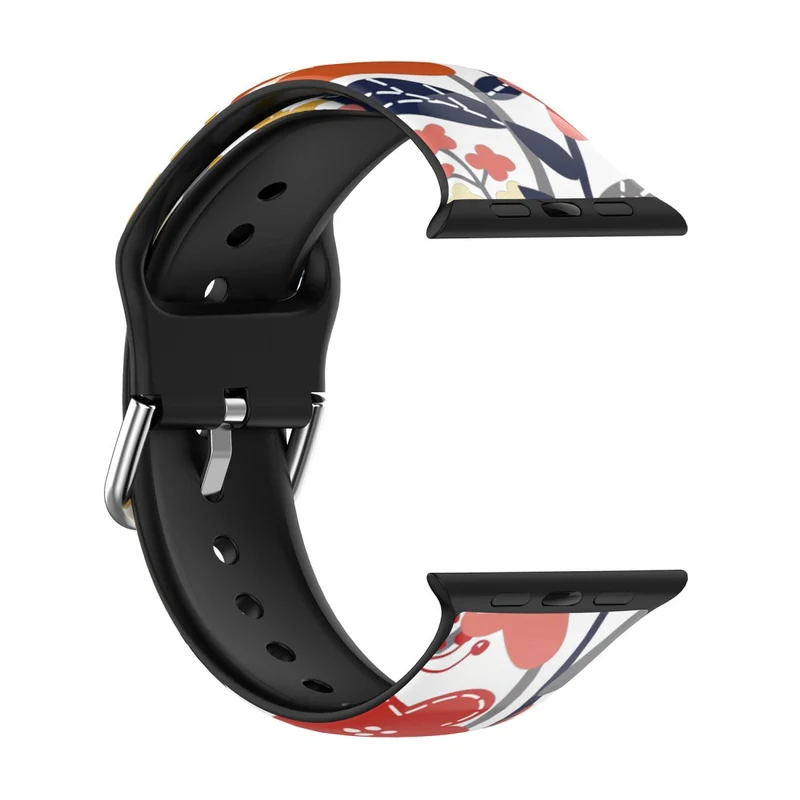 Mega cool Apple Watch Series 7 45mm Silikon / TPU armband
