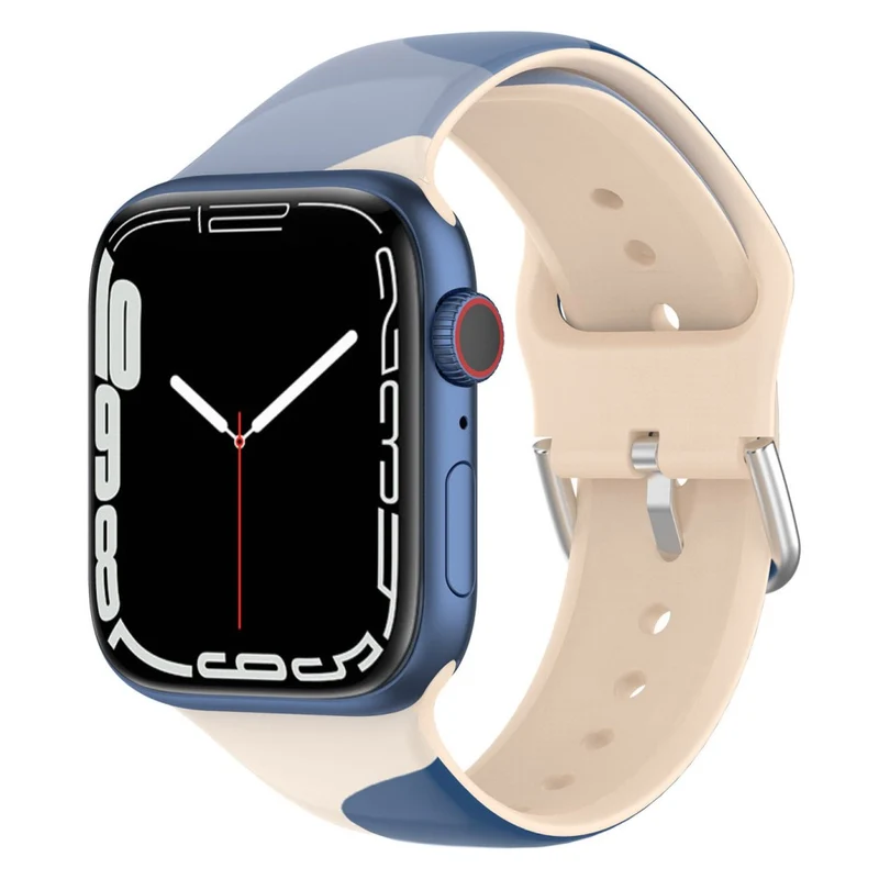Mega cool Apple Watch Series 7 45mm Silikon / TPU armband
