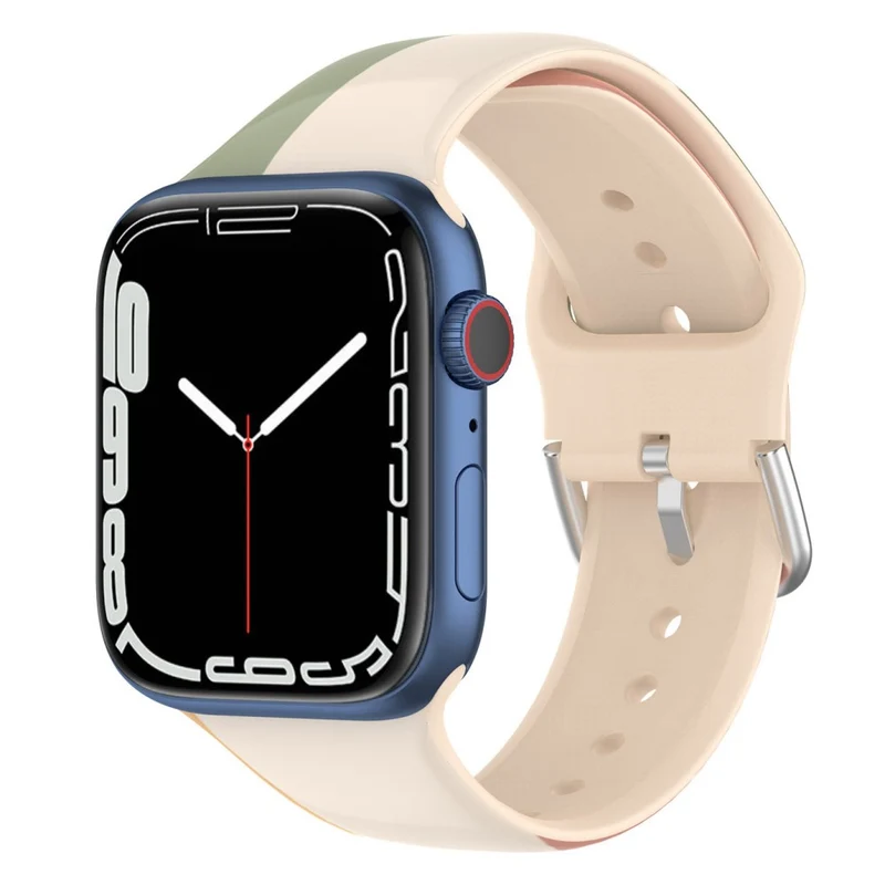 Mega cool Apple Watch Series 7 45mm Silikon / TPU armband