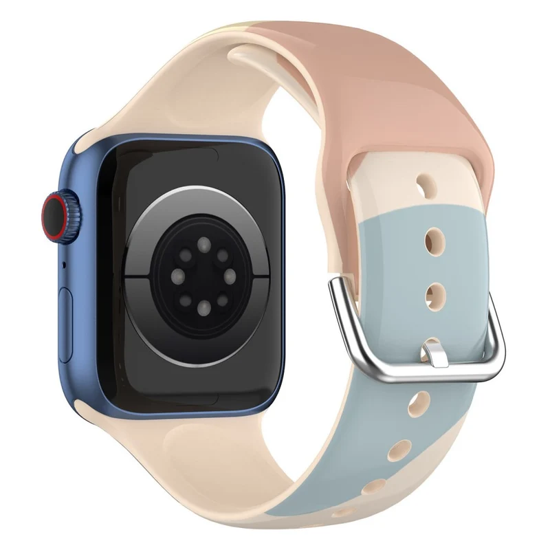 Mega cool Apple Watch Series 7 45mm Silikon / TPU armband