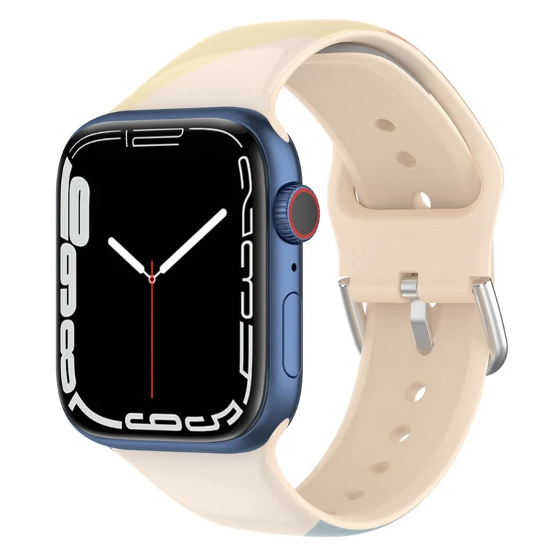 Mega cool Apple Watch Series 7 45mm Silikon / TPU armband