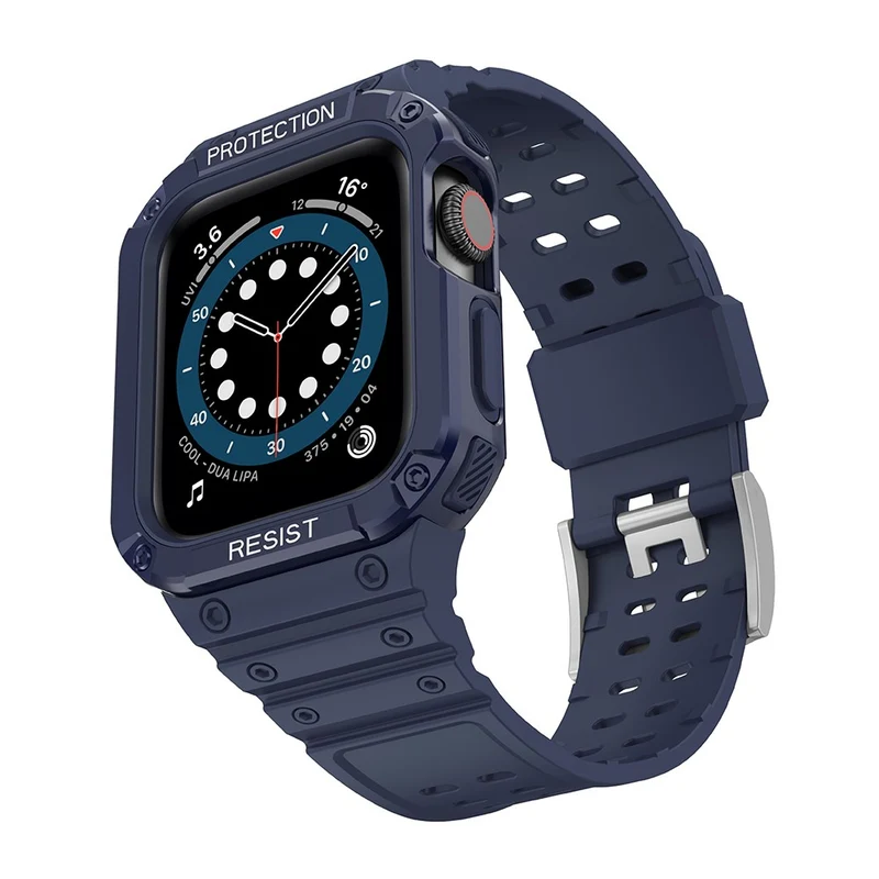 Robust Apple Watch Series 7 45mm Silikon / TPU armband