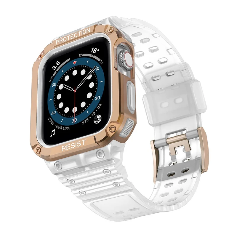 Robust Apple Watch Series 7 45mm Silikon / TPU armband