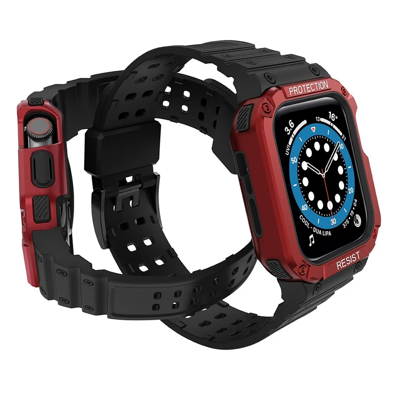 Robust Apple Watch Series 7 45mm Silikon / TPU armband