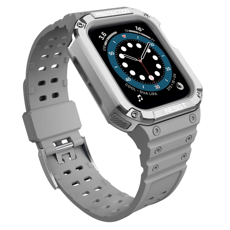Robust Apple Watch Series 7 45mm Silikon / TPU armband