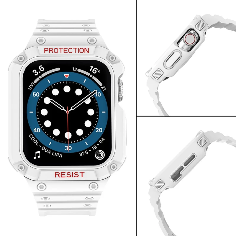 Robust Apple Watch Series 7 45mm Silikon / TPU armband
