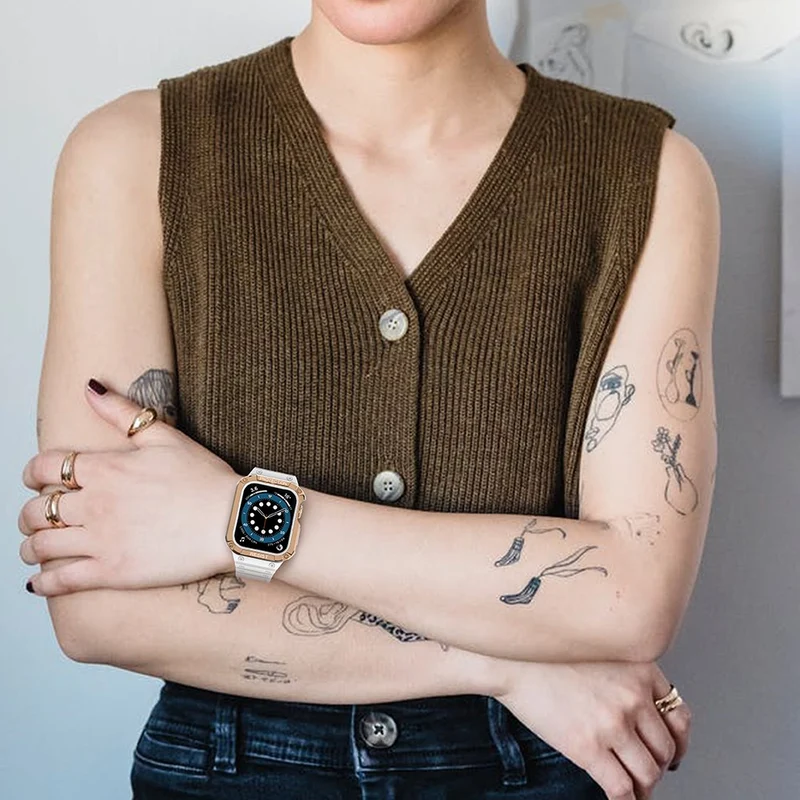 Robust Apple Watch Series 7 45mm Silikon / TPU armband