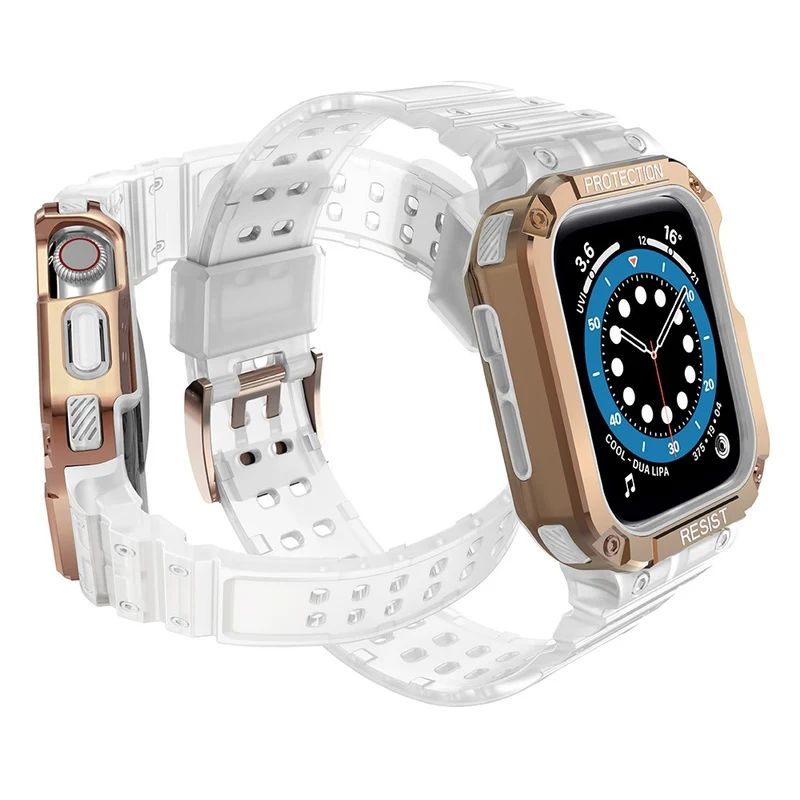 Robust Apple Watch Series 7 45mm Silikon / TPU armband