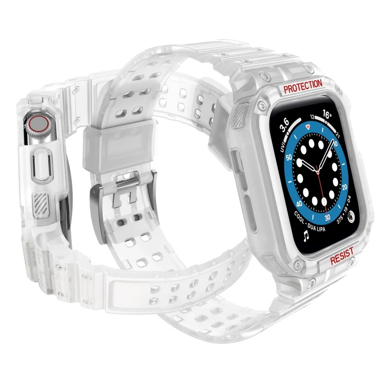 Robust Apple Watch Series 7 45mm Silikon / TPU armband