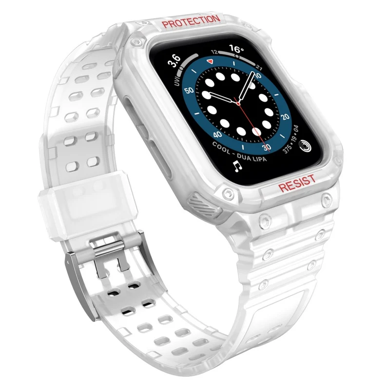 Robust Apple Watch Series 7 45mm Silikon / TPU armband