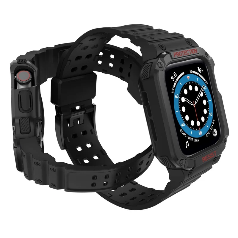Robust Apple Watch Series 7 45mm Silikon / TPU armband