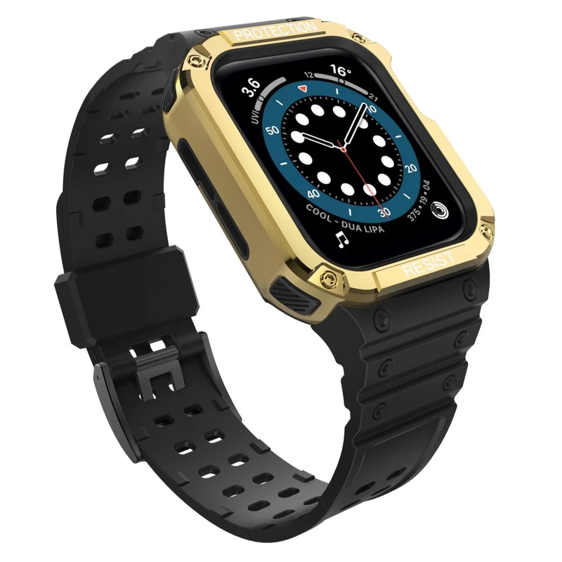 Robust Apple Watch Series 7 45mm Silikon / TPU armband