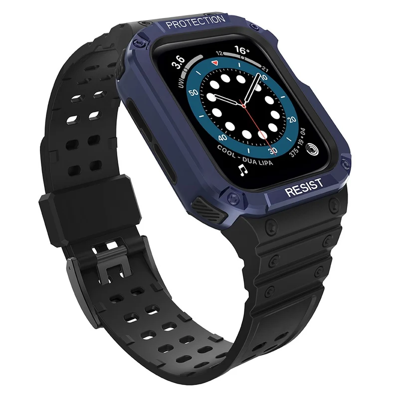Robust Apple Watch Series 7 45mm Silikon / TPU armband