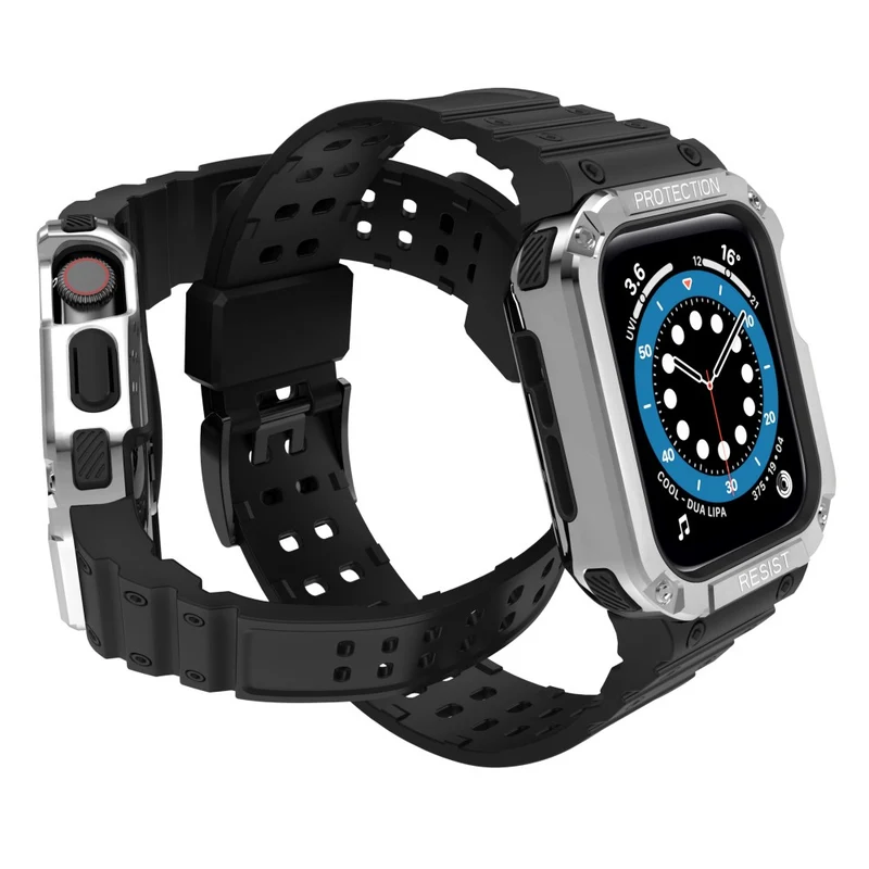 Robust Apple Watch Series 7 45mm Silikon / TPU armband